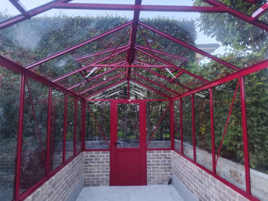 Montáže skleníků