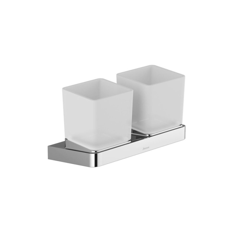 Ravak TD 220.00CR Držák skleniček, chrom lesklý chrom