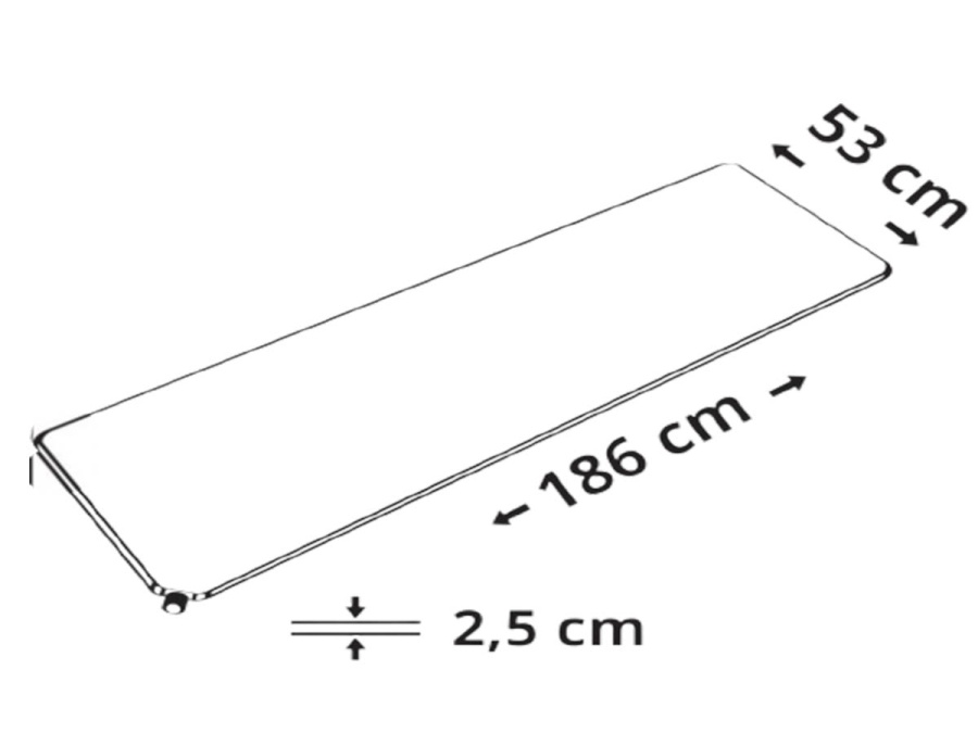 Cattara Samonafukovací karimatka OCEAN