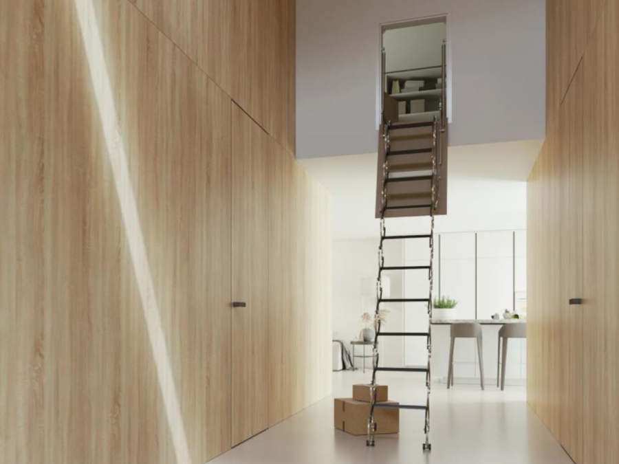 Stropné sťahovacie schody JAP Verticale