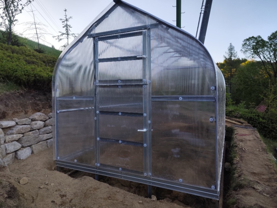 Montáže skleníků