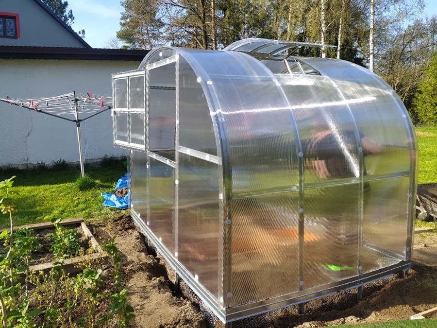 Montáže skleníků