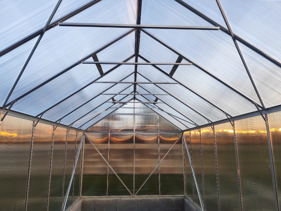 Montáže skleníkov