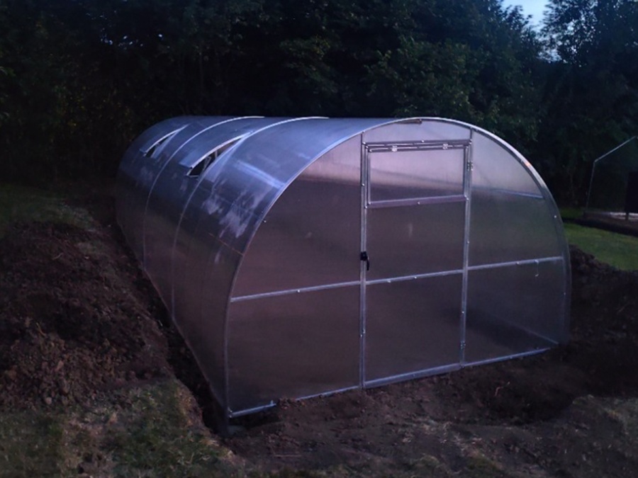 Montáže skleníkov