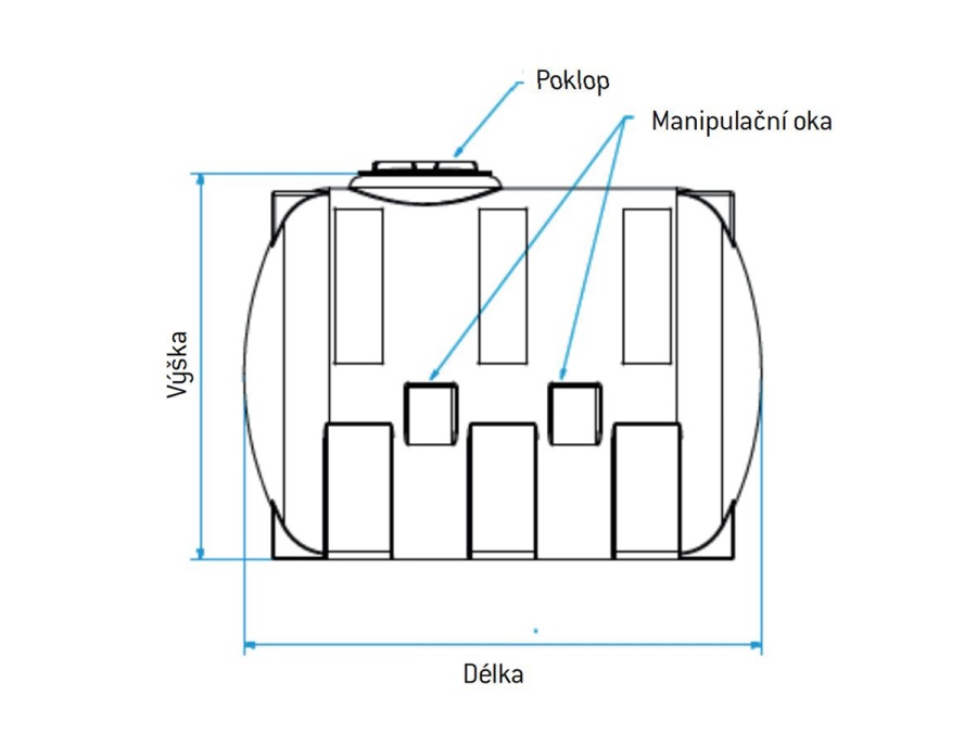 Nádrž Scobax Cisterna (nadzemní)