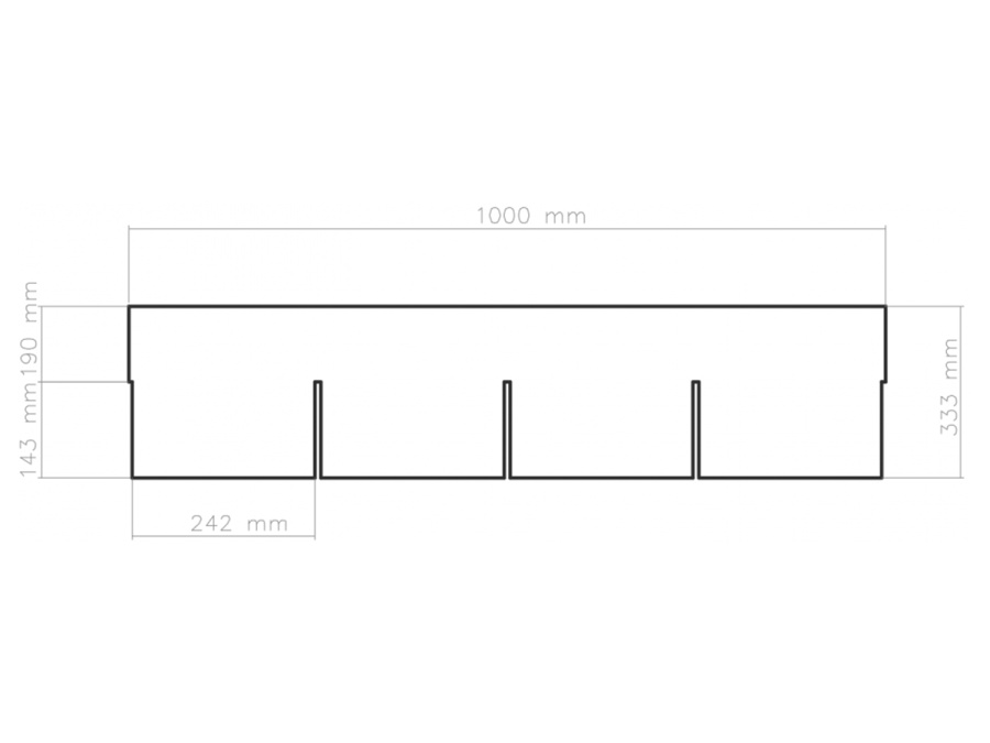 Asfaltový šindeľ Gutta Guttatec 4TAB