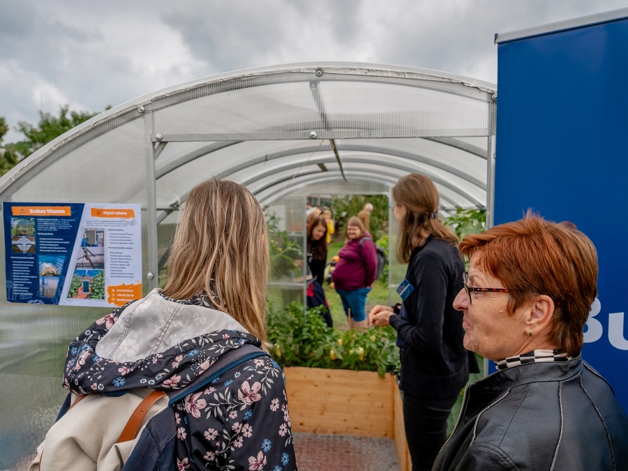 Náš autonomní skleník na hortibotickém dni