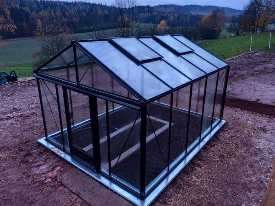 Montáže skleníků