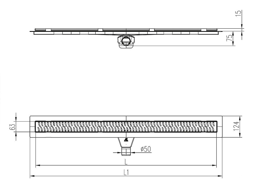 Žlab Chuděj LZB/N 50 360°