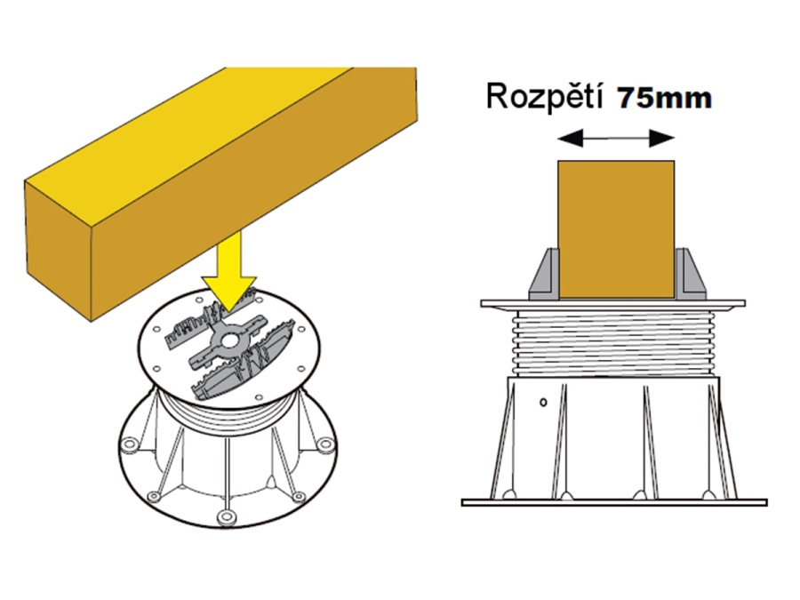Buzon Držák roštu Terraco PB
