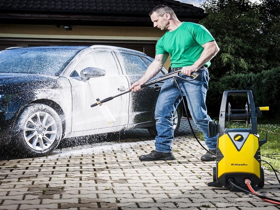 Tlaková myčka Riwall PRO REPW 150 SET