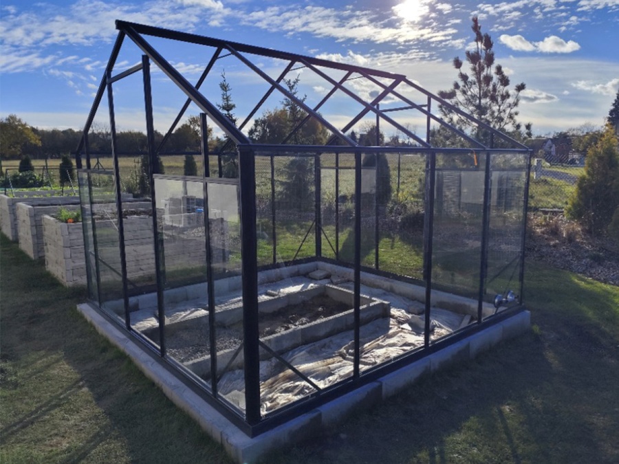 Montáže skleníků