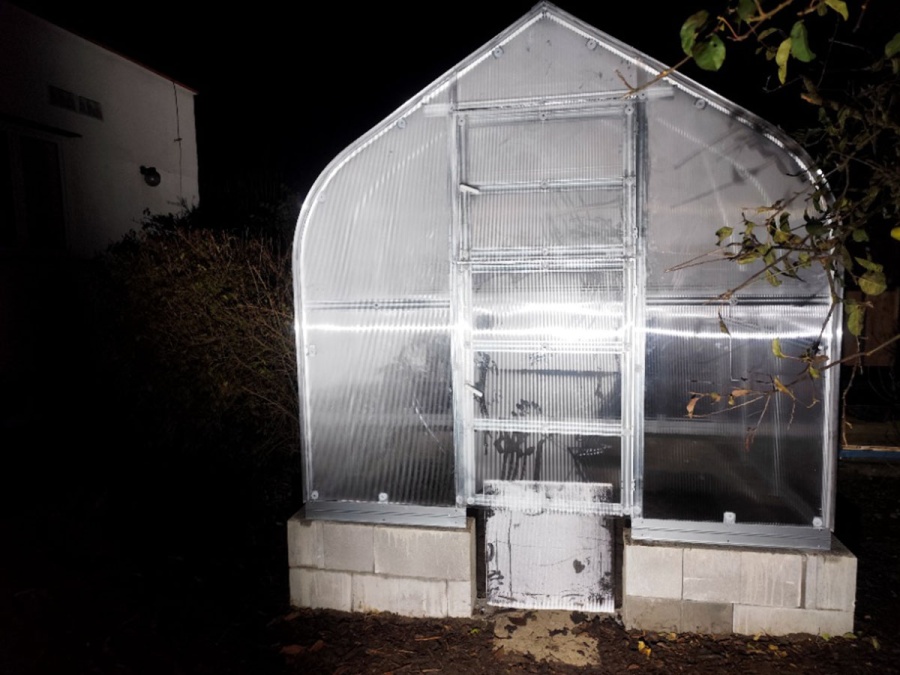 Montáže skleníků