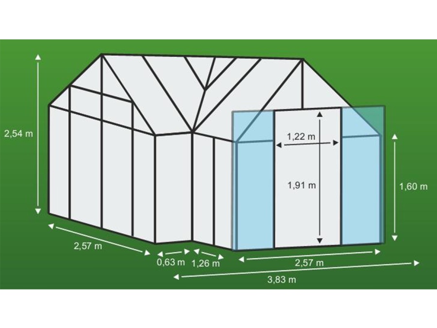 Skleník Vitavia Sirius