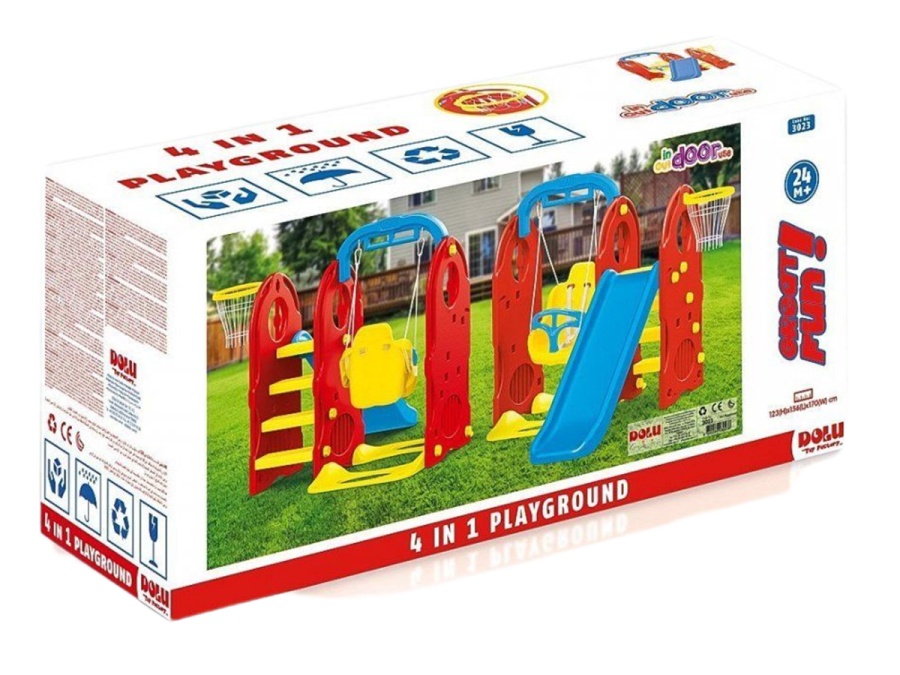 Dětské hřiště Dolu Dětské hřiště 4 v 1