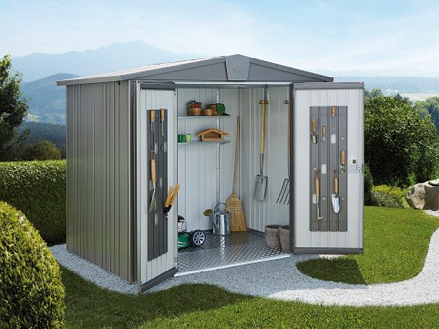 Plechový záhradný domček Biohort Europa