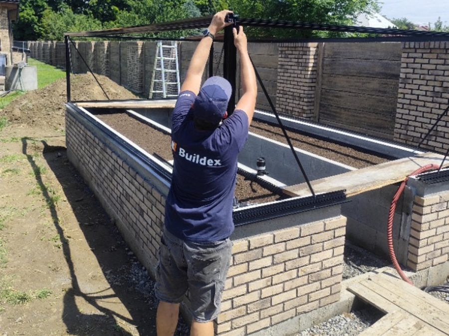 Montáže skleníků