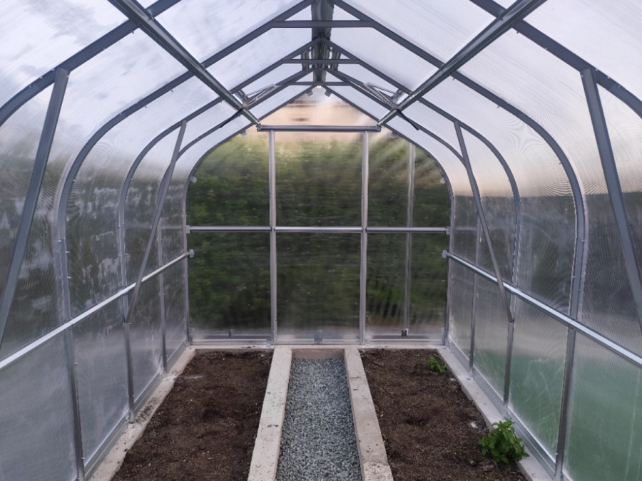 Montáže skleníků