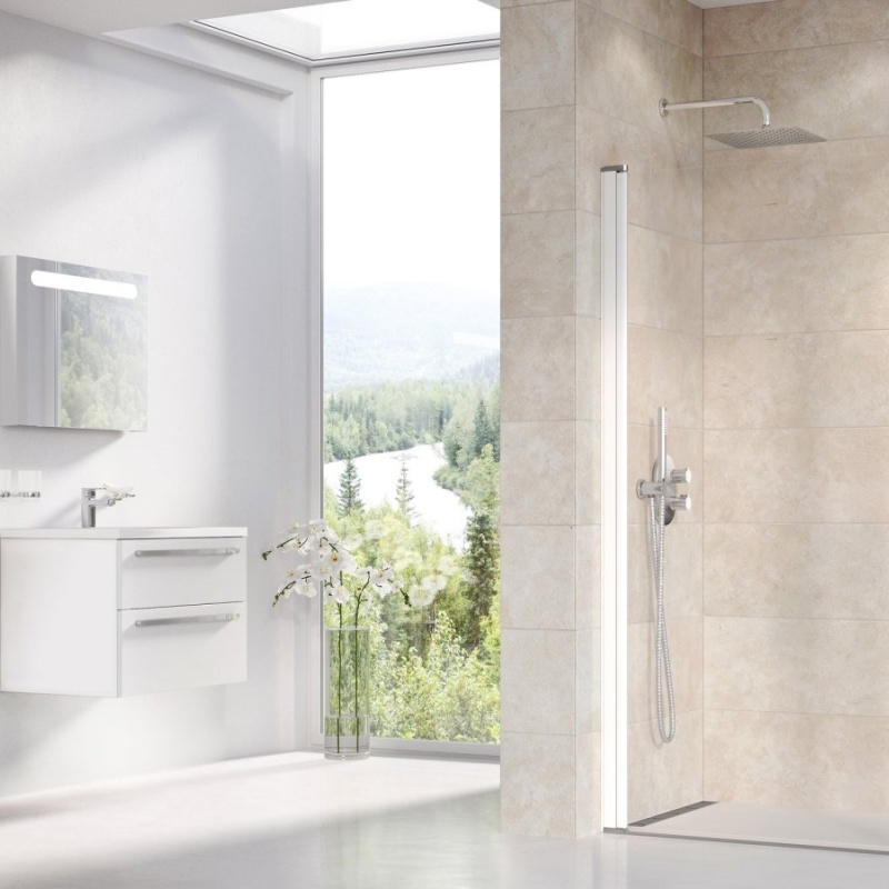 Ravak CRV1 100, černá+transparent čierna