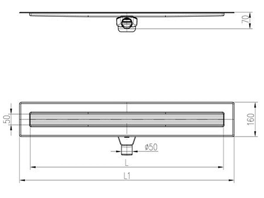 Žlab Chuděj Aquarius LZB 50 360°
