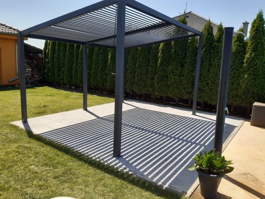 Montáže pergol, zimných záhrad a striešok