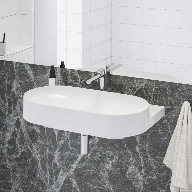 Ravak EL 014.61RGB Umyvadlová stojánková baterie BeCool 220 mm bez výpusti, Rose Gold Brushed růžovozlatá