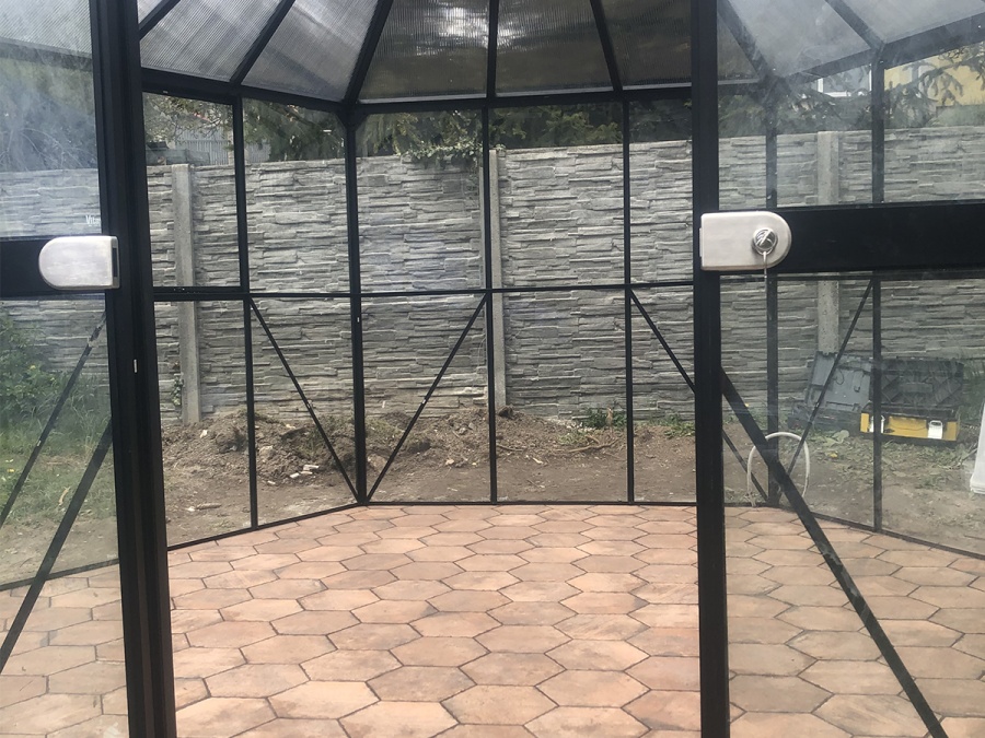 Montáže skleníkov