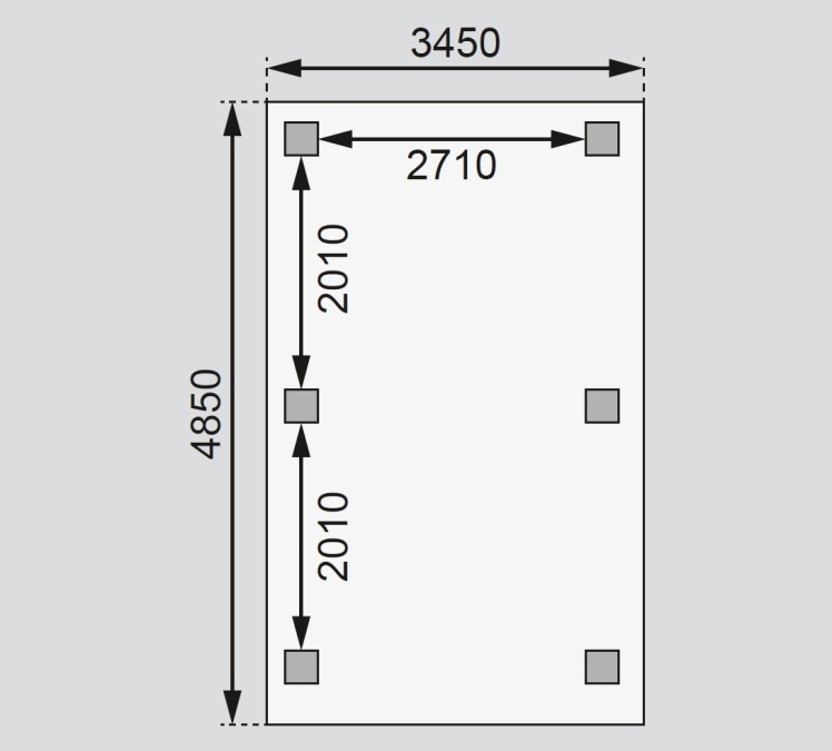 Zahradní altán Karibu Perida