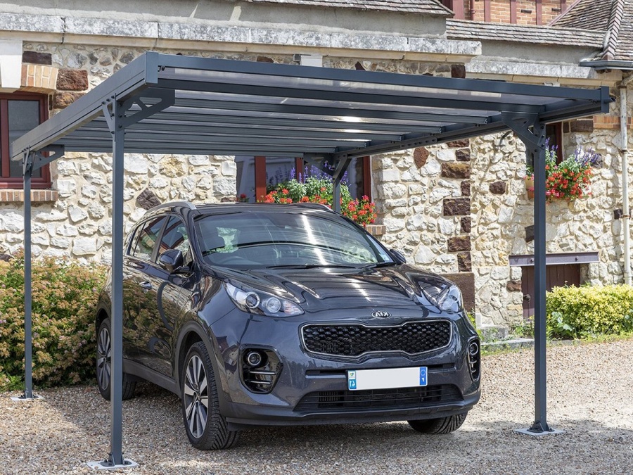 Prístrešok na auto Trigano Jardin Mistral