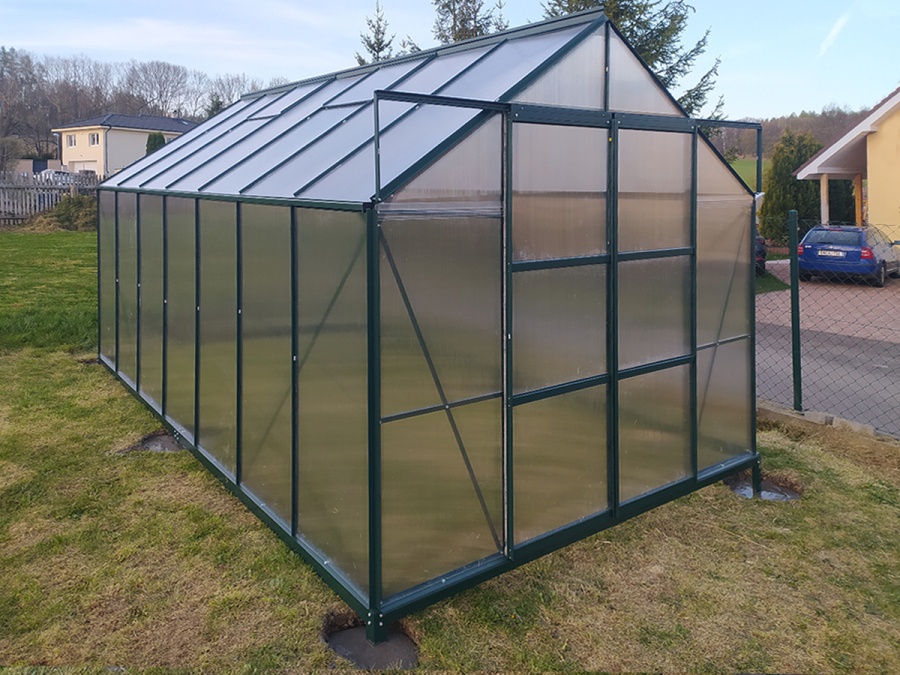 Montáže skleníků