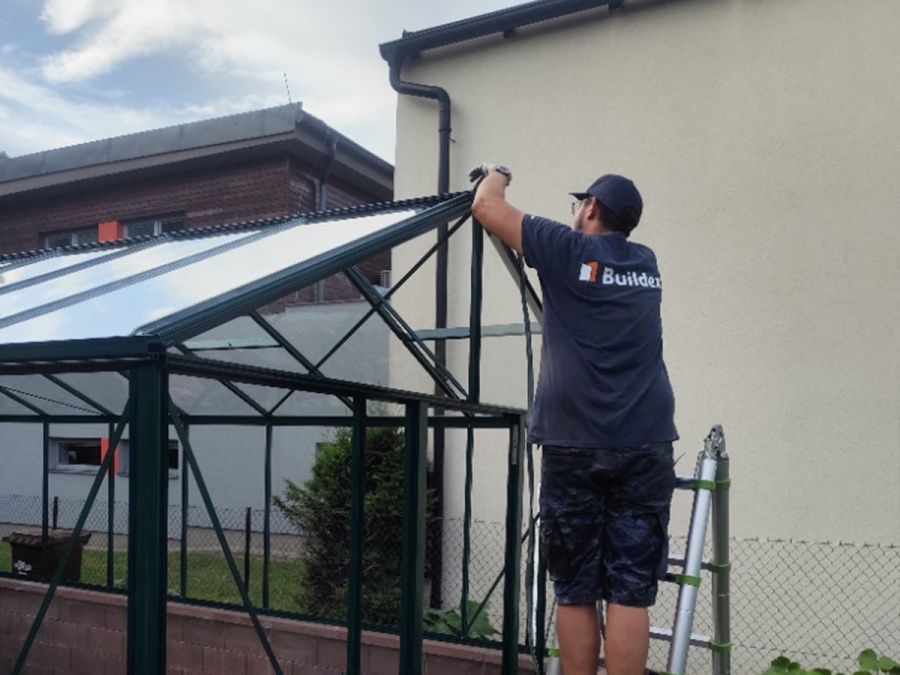 Montáže skleníkov