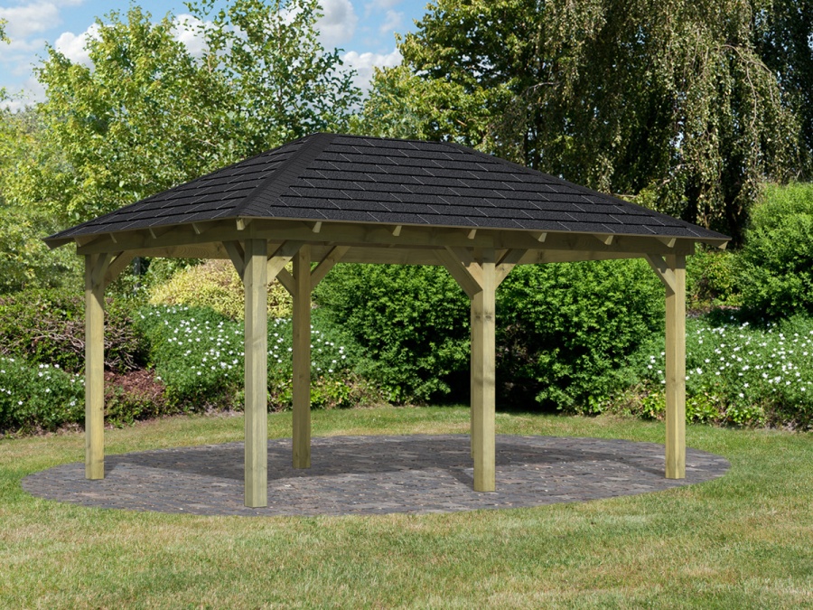 Záhradný altánok Karibu Perida Plus