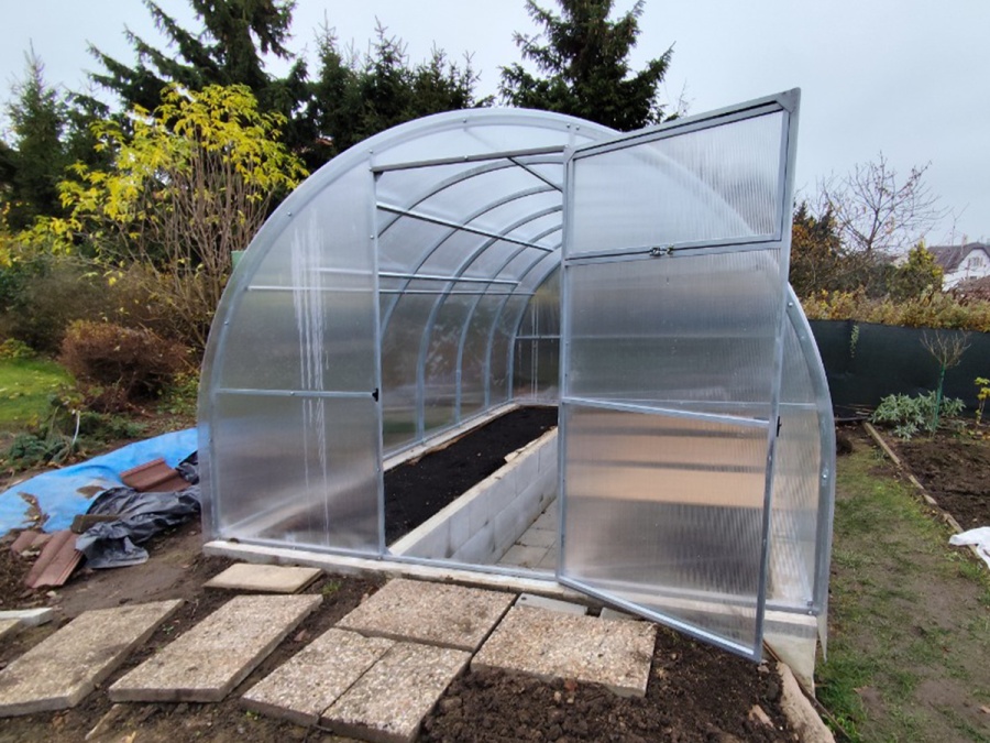 Montáže skleníků