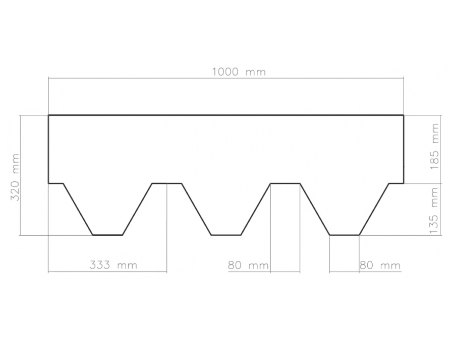 Asfaltový šindeľ Gutta Guttatec Hexagonal