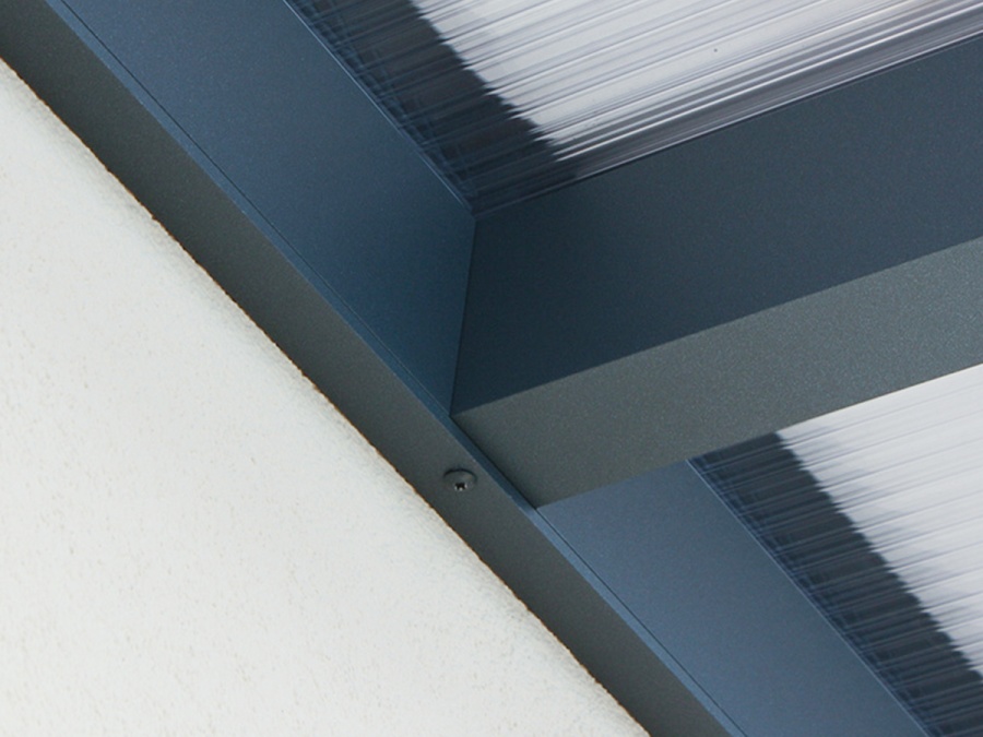 Hliníková pergola CLIMALUX antracit Skylux Pergola Climalux