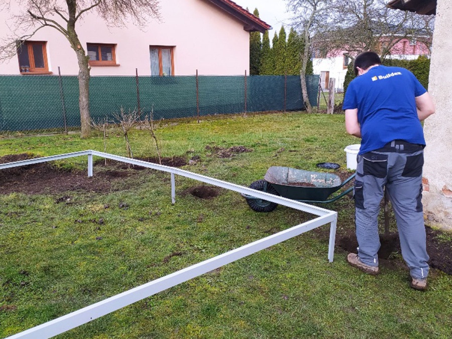 Montáže skleníkov