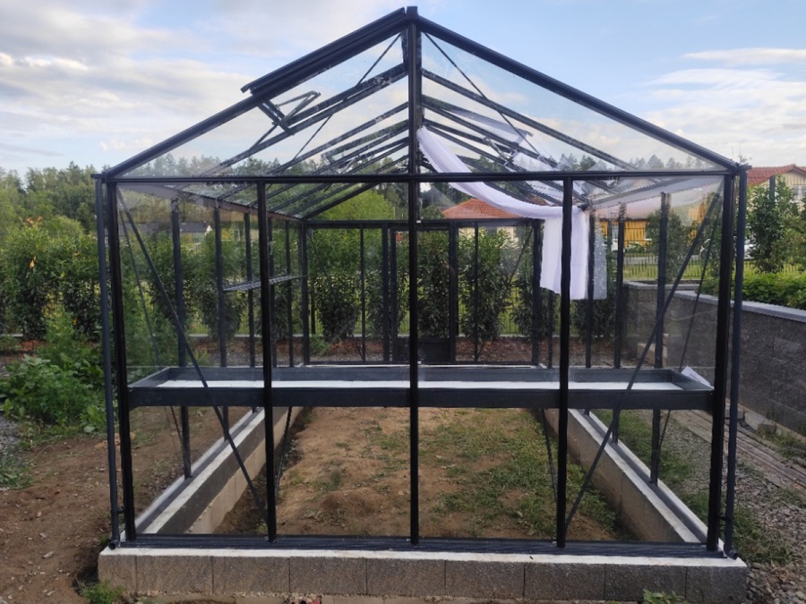 Montáže skleníků