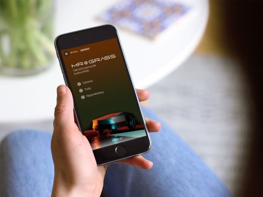 Múdra robotická kosačka Mr.Grass InverX AI25