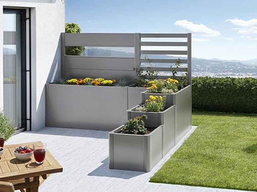 Vyvýšený záhon Biohort Kaskádový záhon DaVinci V1