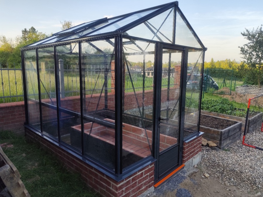 Montáže skleníků