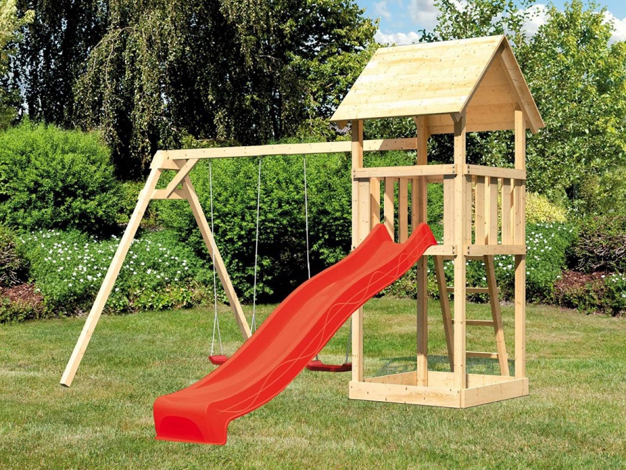 Věž se skluzavkou Karibu Lotti Small