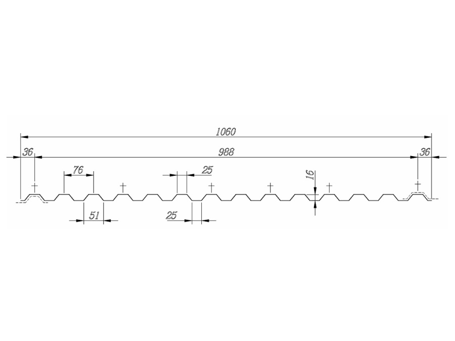 Polykarbonátová trapézová doska Brett Martin Marlon CS