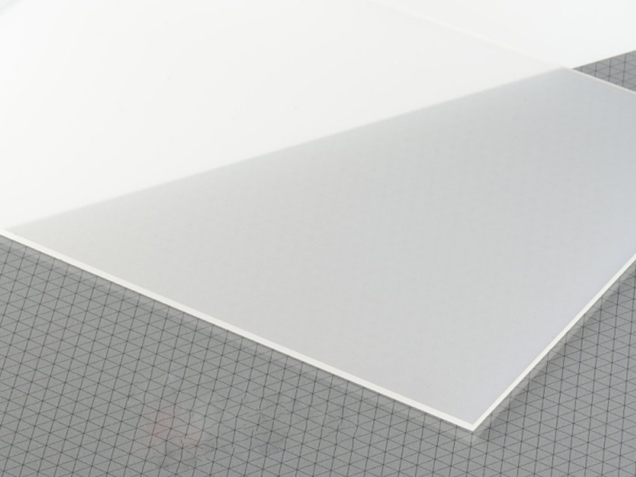 Extrudované plexisklo Evonik Plexiglas DF Satin Ice