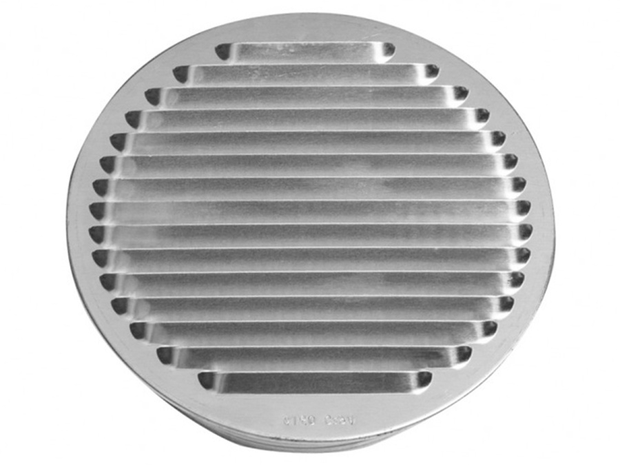 Větrací kruhová Alu Fixed Dakota mřížka Round Grille