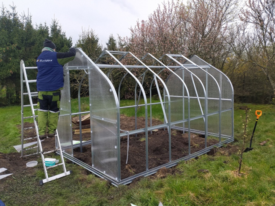 Montáže skleníkov