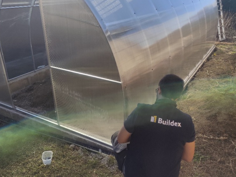 Montáže skleníkov