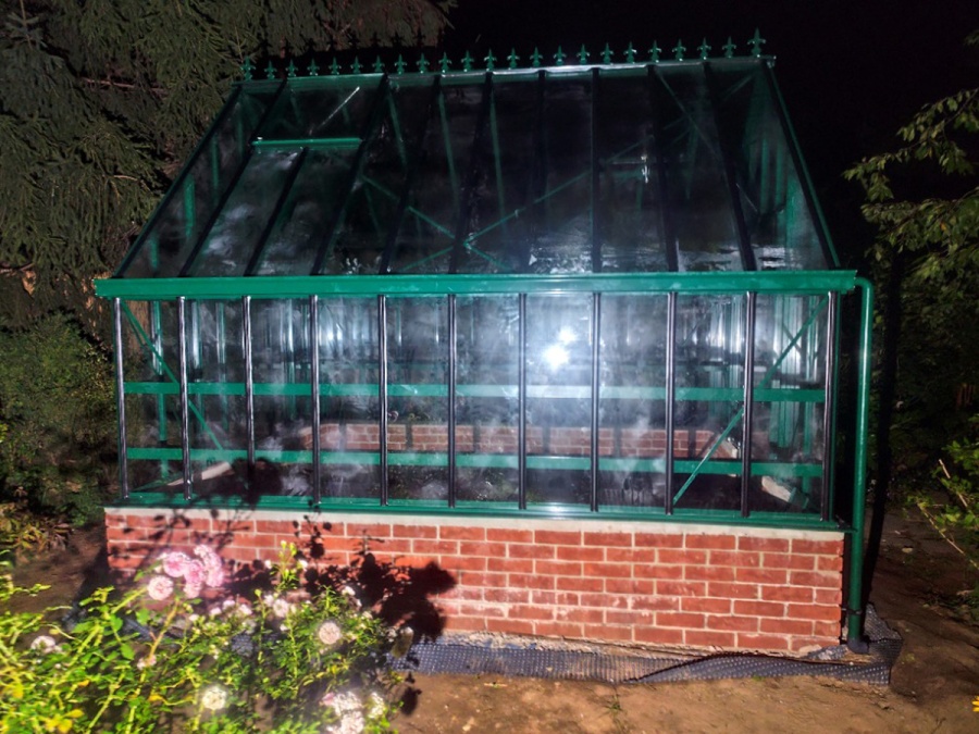 Montáže skleníků