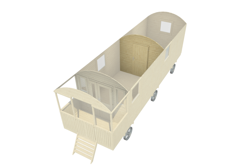 Dřevěný zahradní domek Tuindeco Patricia