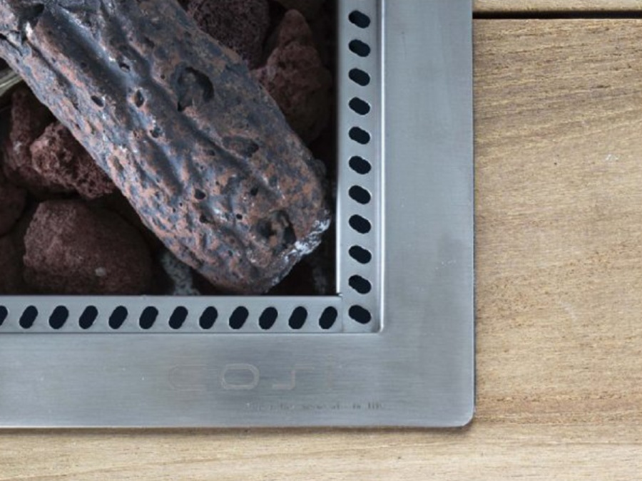 Plynové ohniště COSI- typ čtvercový - nerezová ocel COSI Cosiburner square