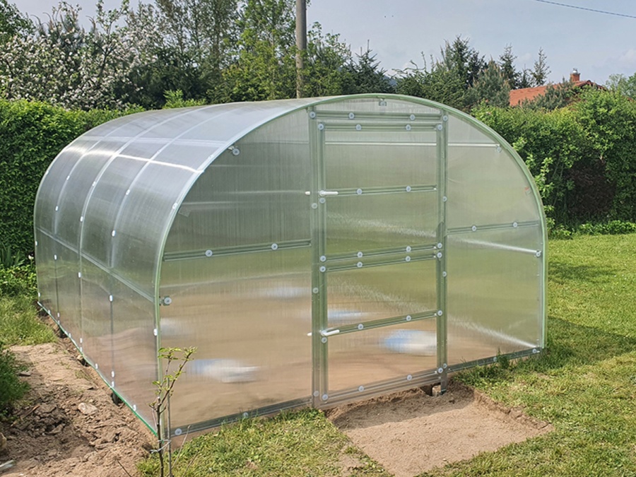 Montáže skleníků